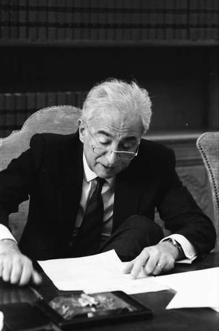 Foto del Presidente della Repubblica Francesco Cossiga per il settimanale "Epoca"