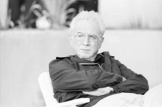 Foto del Presidente della Repubblica Francesco Cossiga per il settimanale "Epoca"