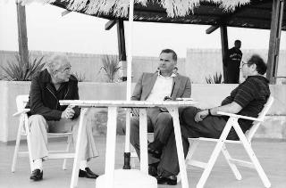 Foto del Presidente della Repubblica Francesco Cossiga per il settimanale "Epoca"