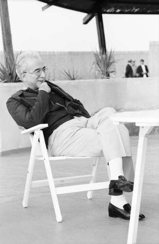 Foto del Presidente della Repubblica Francesco Cossiga per il settimanale "Epoca"