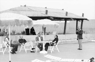 Foto del Presidente della Repubblica Francesco Cossiga per il settimanale "Epoca"