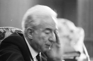 Foto del Presidente della Repubblica Francesco Cossiga per il settimanale "Epoca"