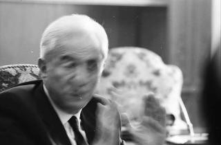 Foto del Presidente della Repubblica Francesco Cossiga per il settimanale "Epoca"