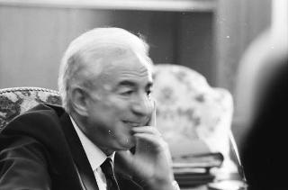 Foto del Presidente della Repubblica Francesco Cossiga per il settimanale "Epoca"