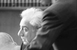 Foto del Presidente della Repubblica Francesco Cossiga per il settimanale "Epoca"