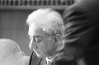 Foto del Presidente della Repubblica Francesco Cossiga per il settimanale "Epoca"