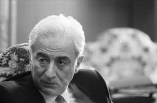 Foto del Presidente della Repubblica Francesco Cossiga per il settimanale "Epoca"