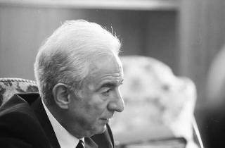 Foto del Presidente della Repubblica Francesco Cossiga per il settimanale "Epoca"
