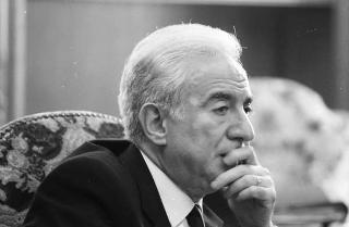 Foto del Presidente della Repubblica Francesco Cossiga per il settimanale "Epoca"
