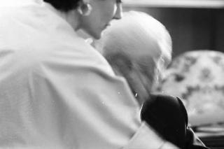 Foto del Presidente della Repubblica Francesco Cossiga per il settimanale "Epoca"