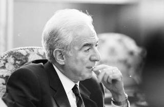 Foto del Presidente della Repubblica Francesco Cossiga per il settimanale "Epoca"