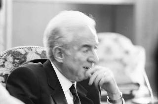 Foto del Presidente della Repubblica Francesco Cossiga per il settimanale "Epoca"