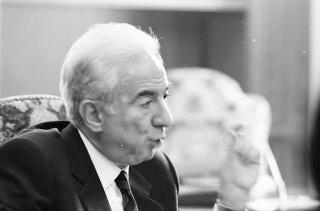 Foto del Presidente della Repubblica Francesco Cossiga per il settimanale "Epoca"