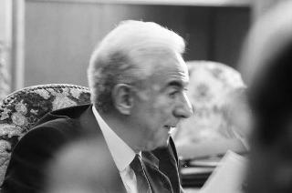 Foto del Presidente della Repubblica Francesco Cossiga per il settimanale "Epoca"