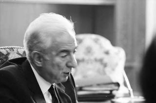 Foto del Presidente della Repubblica Francesco Cossiga per il settimanale "Epoca"