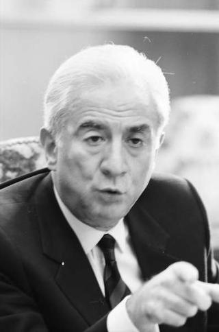 Foto del Presidente della Repubblica Francesco Cossiga per il settimanale "Epoca"