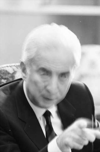 Foto del Presidente della Repubblica Francesco Cossiga per il settimanale "Epoca"