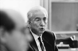 Foto del Presidente della Repubblica Francesco Cossiga per il settimanale "Epoca"