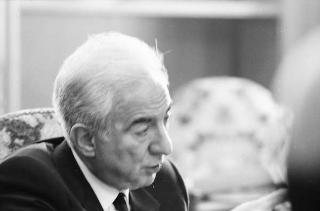 Foto del Presidente della Repubblica Francesco Cossiga per il settimanale "Epoca"