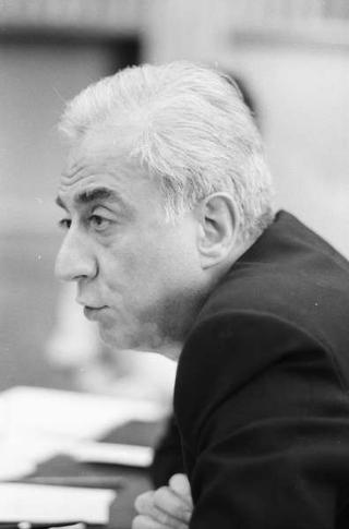 Foto del Presidente della Repubblica Francesco Cossiga per il settimanale "Epoca"
