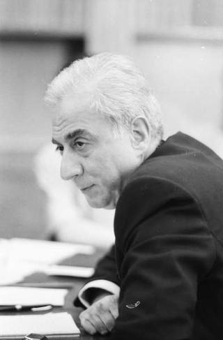 Foto del Presidente della Repubblica Francesco Cossiga per il settimanale "Epoca"