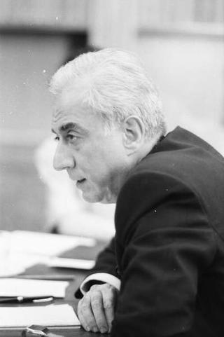 Foto del Presidente della Repubblica Francesco Cossiga per il settimanale "Epoca"