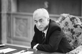 Foto del Presidente della Repubblica Francesco Cossiga per il settimanale "Epoca"