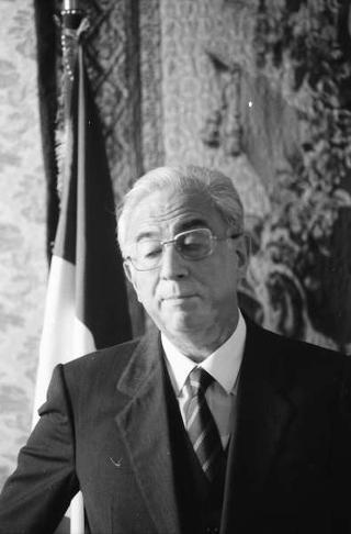Foto del Presidente della Repubblica Francesco Cossiga per il settimanale "Epoca"