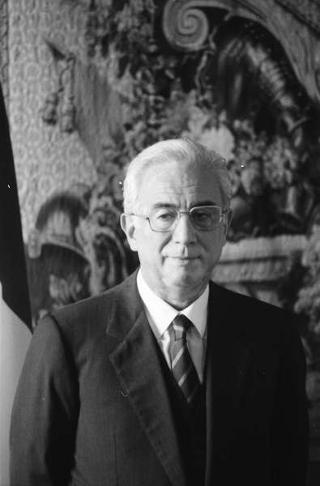 Foto del Presidente della Repubblica Francesco Cossiga per il settimanale "Epoca"