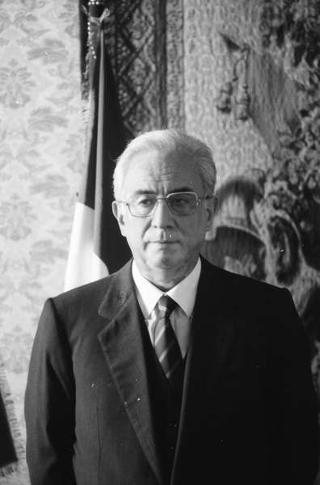 Foto del Presidente della Repubblica Francesco Cossiga per il settimanale "Epoca"