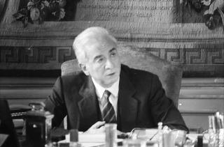 Foto del Presidente della Repubblica Francesco Cossiga per il settimanale "Epoca"