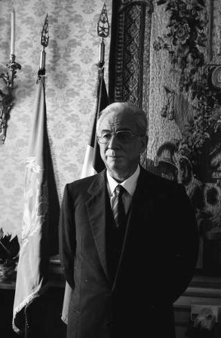 Foto del Presidente della Repubblica Francesco Cossiga per il settimanale "Epoca"