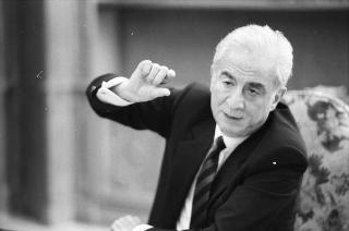 Foto del Presidente della Repubblica Francesco Cossiga per il settimanale "Epoca"