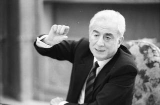 Foto del Presidente della Repubblica Francesco Cossiga per il settimanale "Epoca"