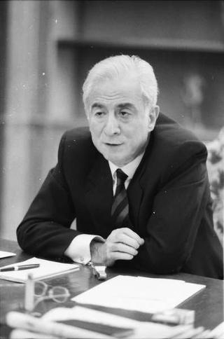 Foto del Presidente della Repubblica Francesco Cossiga per il settimanale "Epoca"