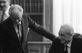 Foto del Presidente della Repubblica Francesco Cossiga per il settimanale "Epoca"