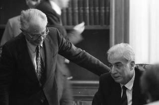 Foto del Presidente della Repubblica Francesco Cossiga per il settimanale "Epoca"