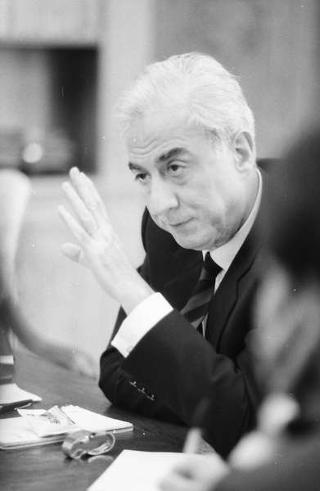 Foto del Presidente della Repubblica Francesco Cossiga per il settimanale "Epoca"