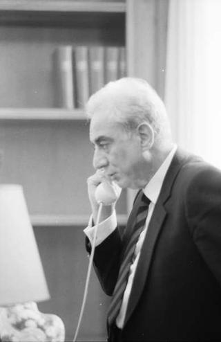 Foto del Presidente della Repubblica Francesco Cossiga per il settimanale "Epoca"