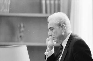 Foto del Presidente della Repubblica Francesco Cossiga per il settimanale "Epoca"