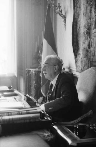 Foto del Presidente della Repubblica Francesco Cossiga per il settimanale "Epoca"