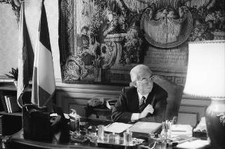Foto del Presidente della Repubblica Francesco Cossiga per il settimanale "Epoca"