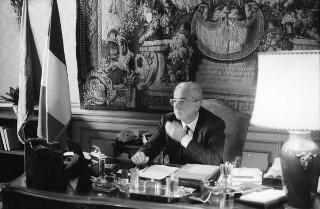 Foto del Presidente della Repubblica Francesco Cossiga per il settimanale "Epoca"