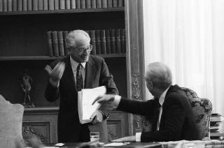 Foto del Presidente della Repubblica Francesco Cossiga per il settimanale "Epoca"