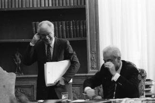 Foto del Presidente della Repubblica Francesco Cossiga per il settimanale "Epoca"