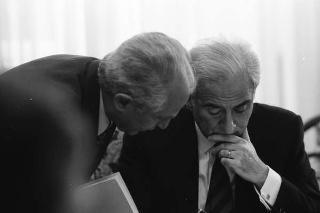 Foto del Presidente della Repubblica Francesco Cossiga per il settimanale "Epoca"