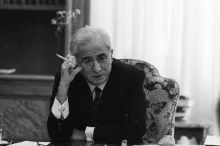 Foto del Presidente della Repubblica Francesco Cossiga per il settimanale "Epoca"