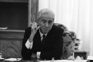 Foto del Presidente della Repubblica Francesco Cossiga per il settimanale "Epoca"