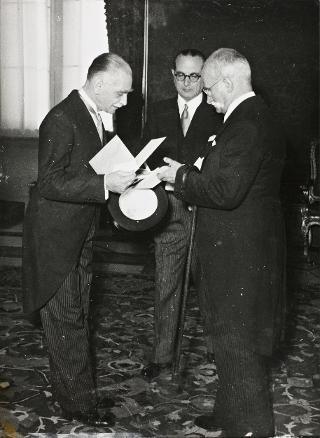 Presentazione delle lettere credenziali da parte degli Ambasciatori di Polonia e di Grecia