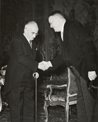 Presentazione delle lettere credenziali da parte degli Ambasciatori di Polonia e di Grecia